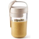Lékué Organic To-Go Cup with Spoon (600 ml)