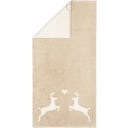 Cawö Handtuch Alpenchic Hirsche 50 x 100 cm - natur 33