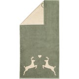Cawö Handtuch Alpenchic Hirsche 50 x 100 cm