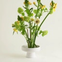 Hanataba Ikebana Bowl - White