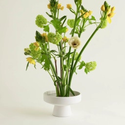 Hanataba Ikebana Bowl - White