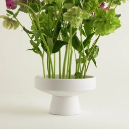 Hanataba Ikebana Bowl - White
