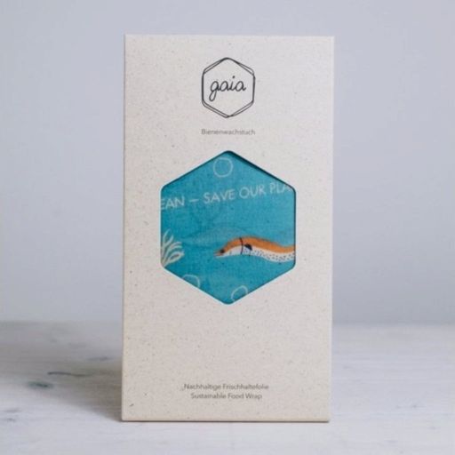 Gaia Bee Wax Starter Set - Ocean-print
