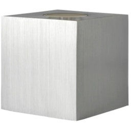 Sompex CUBIC Tischleuchte Aluminium Würfel - silber