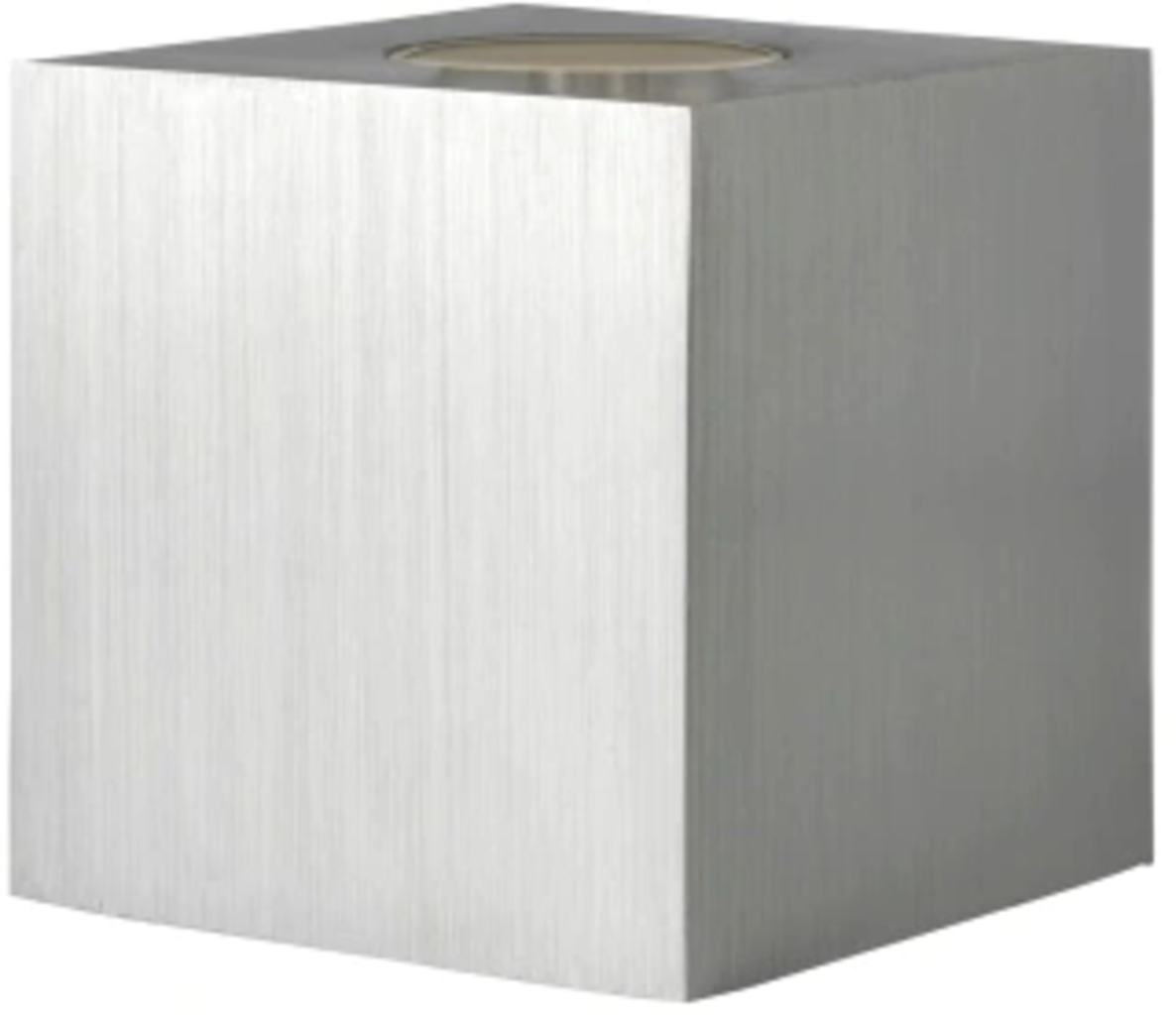 Sompex CUBIC Bordslampa Aluminium Kub - silver