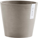 Ecopots Topf Amsterdam taupe - Ø 20 cm, Höhe 17,1 cm