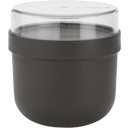 Make & Take Bol à Petit-Déjeuner, 0,5 L, Plastique - Dark Grey