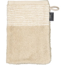 Waschhandschuh Luxury Home Two-Tone 16 x 22 cm - sand 33