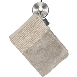 Waschhandschuh Luxury Home Two-Tone 16 x 22 cm - graphit 70