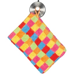 Cleansing Mitt Lifestyle Plaid 16 x 22 cm - multicolor 25