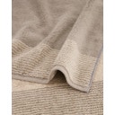 Saunatuch Luxury Home Two-Tone 80 x 200 cm - graphit 70