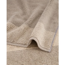 Saunatuch Luxury Home Two-Tone 80 x 200 cm - graphit 70