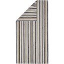 Cawö Saunatuch Lifestyle Streifen 70 x 180 cm - kiesel 37