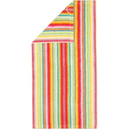 Serviette De Sauna Lifestyle Rayures 70 x 180 cm - multicolore 25