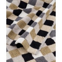 Cawö Saunatuch Lifestyle Karo 70 x 180 cm - kiesel 37