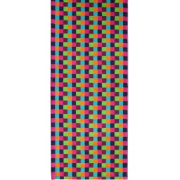 Toalla Sauna Lifestyle a Cuadros 70 x 180 cm - Multicolor - 84