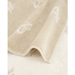 Cawö Serviette Alpenchic Allover 50 x 100 cm - naturel 33