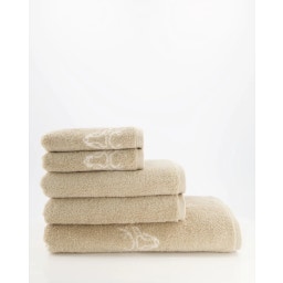 Cawö Serviette Alpenchic Allover 50 x 100 cm - naturel 33
