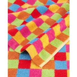 Serviette Lifestyle À Carreaux 50 x 100 cm - multicolore 25
