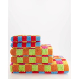 Serviette Lifestyle À Carreaux 50 x 100 cm - multicolore 25