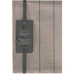 Cawö Tea Towel Nature Stripes - nutmeg