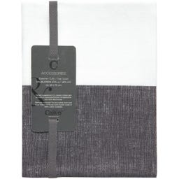 Cawö Tea Towel Duo Cuisine - black/white