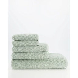 Cawö Asciugamano Ospite Pure 30 x 50 cm - Eucalipto - 450