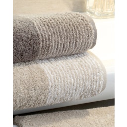 Gästetuch Luxury Home Two-Tone 30 x 50 cm - graphit 70