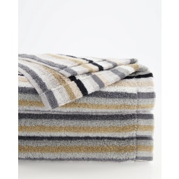 Cawö Gästetuch Lifestyle Streifen 30 x 50 cm - kiesel 37