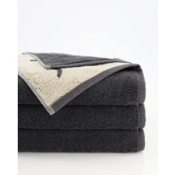Cawö Duschtuch Alpenchic Hirsche 70 x 140 cm - granit 73
