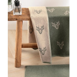 Cawö Duschtuch Alpenchic Allover 70 x 140 cm - zirbe 43