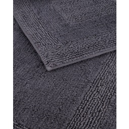 Cawö Wende-Badteppich 70 x 120 cm - anthrazit 774