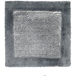 Cawö Badteppich Two-Tone 60 x 60 cm - schiefer 77