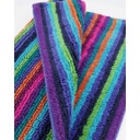 Tapis De Bain Lifestyle Rayures 70 x 120 cm - multicolore 84