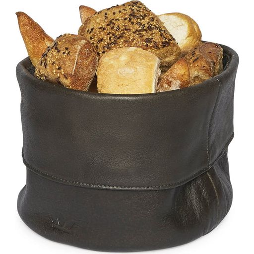 Dutchdeluxes Leather Breadbasket - Vintage grey