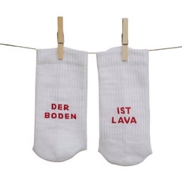 Eulenschnitt Calzini - Der Boden ist Lava - S (35-38)
