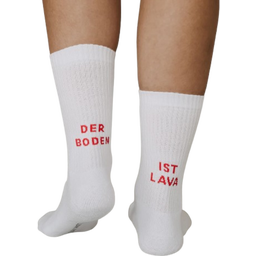 Eulenschnitt Calzini - Der Boden ist Lava - S (35-38)