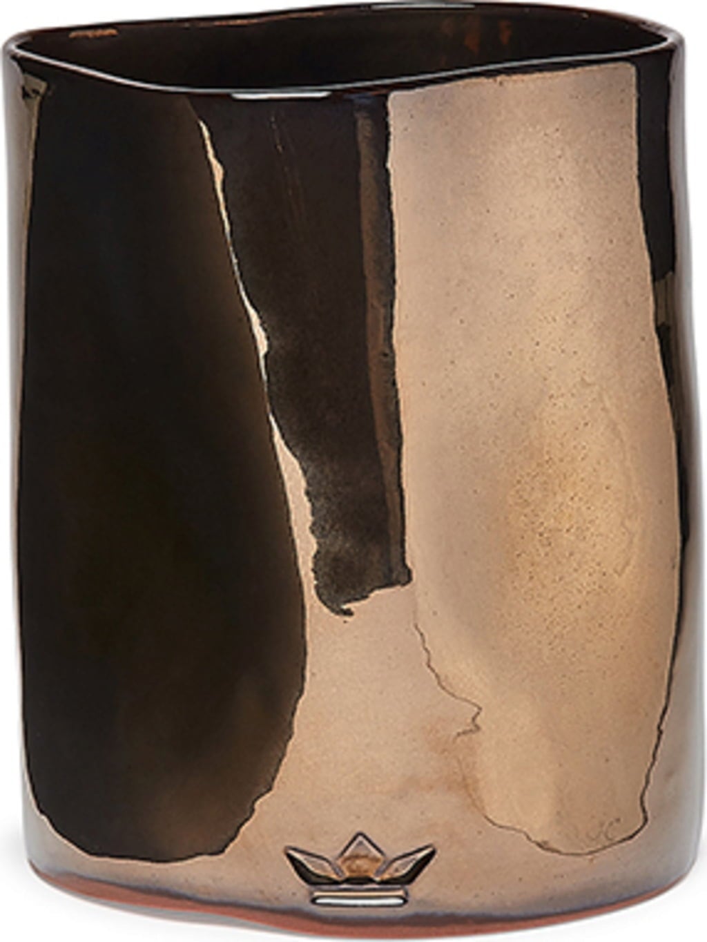 Dutchdeluxes Ceramic Utensil Holder in Dented Look