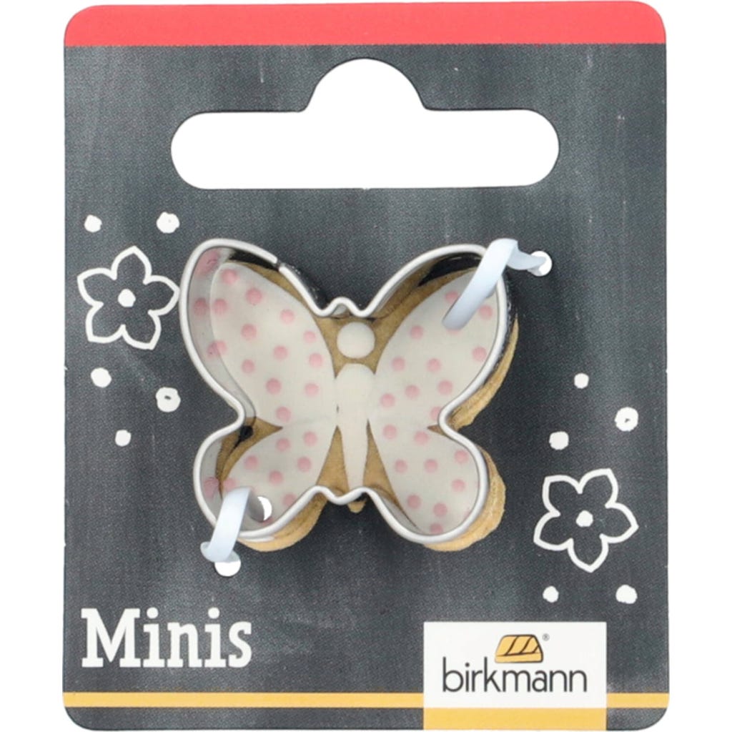 Birkmann 1010612610 Formina per Biscotti, Acciaio, Grigio, 4 x 4 x