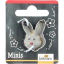 Birkmann Rabbit Head Mini Cookie Cutter - 1 item