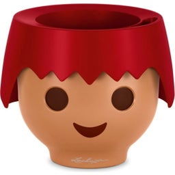 Lechuza OJO Planter - PLAYMOBIL Design - Fire Red