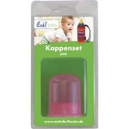 Emil – die Flasche® Spare Parts for Baby-Emil - Cap Set - Pink