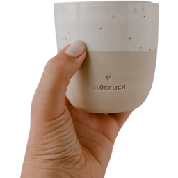 Eulenschnitt Kleiner Becher - Glücklich - 1 Stk