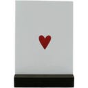 Eulenschnitt Watercolour Card - Heart