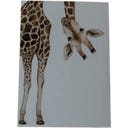 Eulenschnitt Watercolour Card - Giraffe