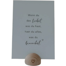 Eulenschnitt Spruchkarte - Alles was du brauchst
