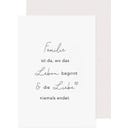 Eulenschnitt Foldable Card - 1 item