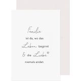 Eulenschnitt Foldable Card