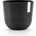 Oslo Pflanztopf mit Wasserreservoir - dunkelgrau - Ø 25 cm, Höhe 21,8 cm