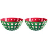 guzzini Set de 2 Bols LE MURRINE, &Oslash; 12 cm